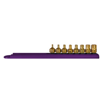 Mayhew Tools® - 1/4" Drive Metric Torx Shallow Bit Socket Set 8 Pieces