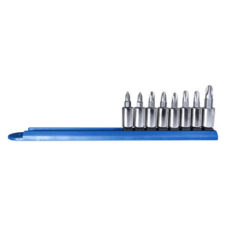 Mayhew Tools® - Mixed Drive Size Torx Phillips Bit Socket Set 8 Pieces