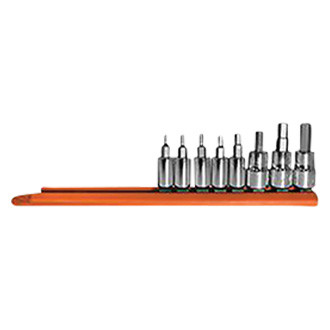 Mayhew Tools® - Mixed Drive Size Metric Hex Bit Socket Set 8 Pieces