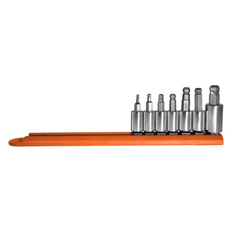 Mayhew Tools® - Mixed Drive Size Torx Ball Hex Bit Socket Set 7 Pieces