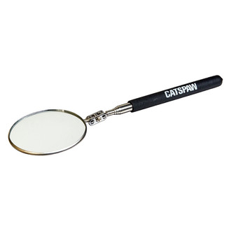Mayhew Tools® - 29" 3.25" Round Telescoping Inspection Mirror