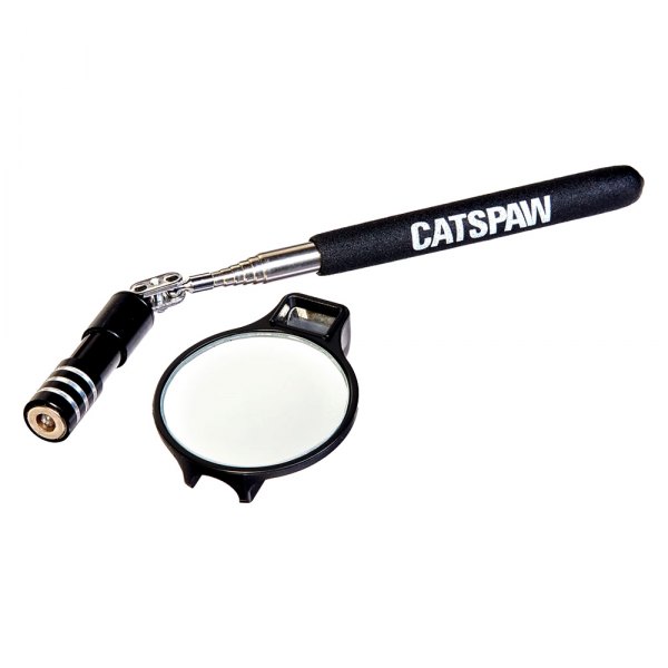 Mayhew Tools® - 9" 2" Round Lighted Telescoping Inspection Mirror