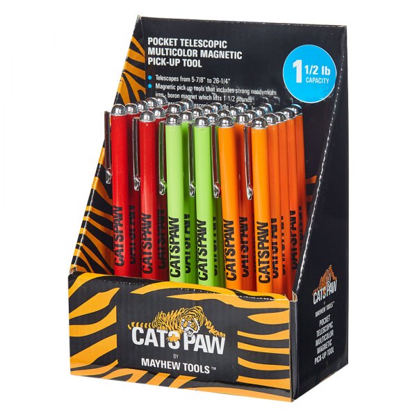 Mayhew Tools® - Cats Paw™ 30-piece Up to 1.5 lb 26-1/4" Magnetic Pick-Up Tool Set