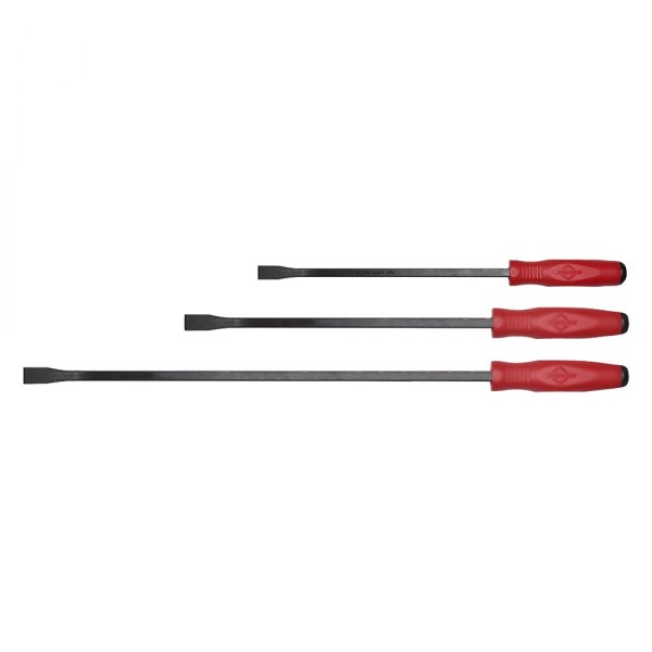 Mayhew Tools® - Dominator™ 3 Pieces 13" to 24" Curved End Strike Cap Screwdriver Handle Pry Bar Set