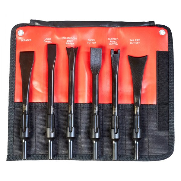 Mayhew Tools® - 6-Piece .401 Parker Non-Turn Type Shank Chisel Set