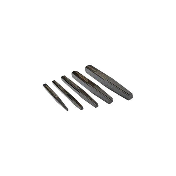 Mayhew Tools® - 5-piece 1/4" to 5/8" Square Shank Square Flute Screw Extractor Set