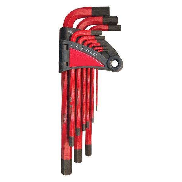Mayhew Tools® - Mayhew Select™ 9-Piece 1.5 to 10 mm Metric Twisted Handle Hex Key Set