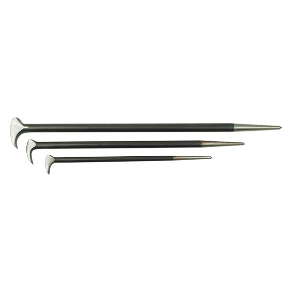Mayhew Tools® - 3-piece 12" to 21" Lady Foot End Rolling Head Pry Bar Set