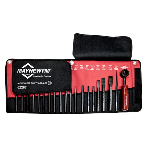 Mayhew Tools® - 20-piece Punch and Chisel Mixed Set