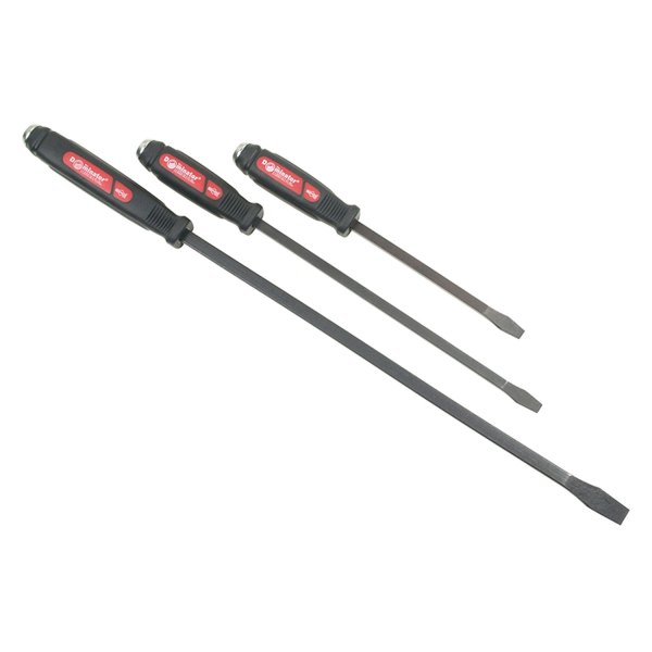 Mayhew Tools® - Dominator™ 3-piece 12" to 25" Straight End Strike Cap Screwdriver Handle Pry Bar Set