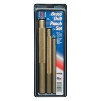 Mayhew Tools® - 3-piece 3/8" to 3/4" Brass Drift Punch Set