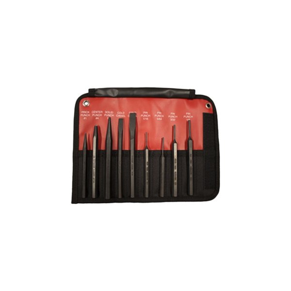 Mayhew Tools® - 9-piece Punch and Chisel Mixed Set