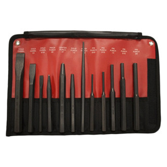 Mayhew Tools® - 12-piece Punch and Chisel Mixed Set