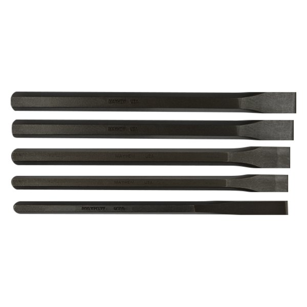 Mayhew Tools® - 5-piece 1/2" to 1" Cold Chisel Set