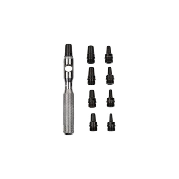 Mayhew Tools® - 10-piece 1/8" to 11/32" Hollow Punch Set