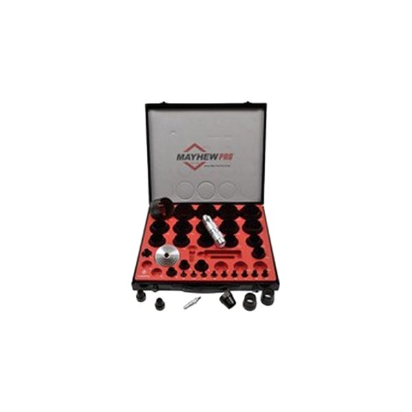 Mayhew Tools® - 36-piece 1/8" to 2-3/8" Hollow Punch Set