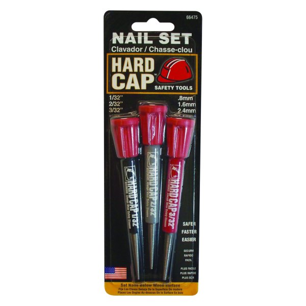 Mayhew Tools® - Hard Cap™ 3-piece 1/32" to 3/32" Nail Punch Set