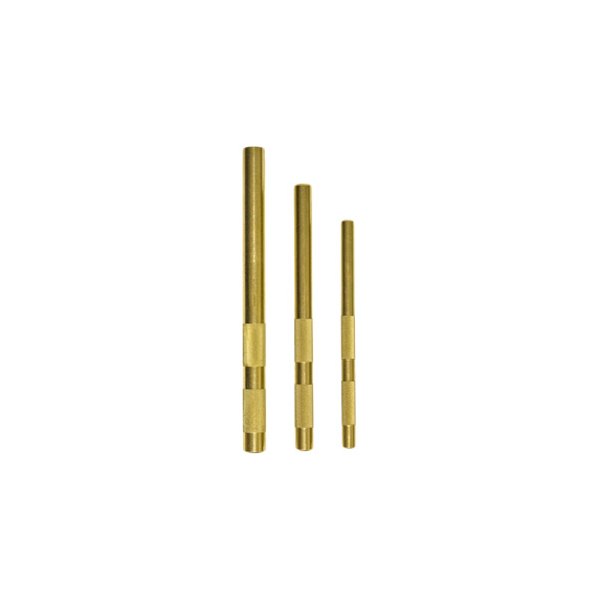 Mayhew Tools® - 3-piece 3/8" to 5/8" Brass Drift Punch Set