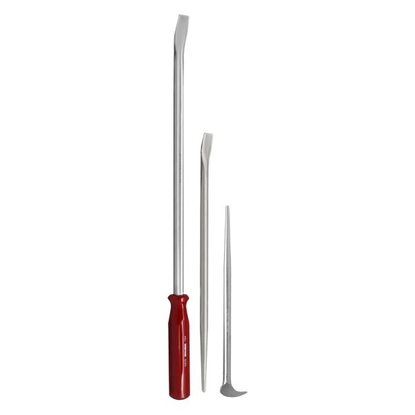 Mayhew Tools® - 3-piece 15" to 18" Red Screwdriver Handle Pry Bar Set