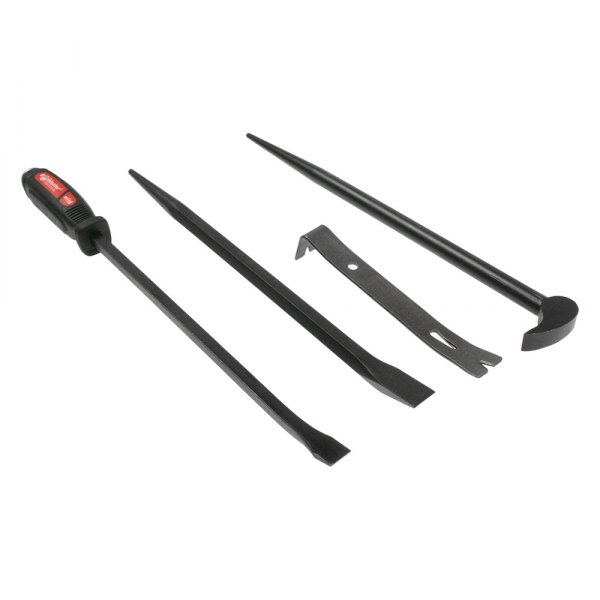 Mayhew Tools® - 4-piece 7-1/2" to 17" Strike Cap Screwdriver Handle Pry Bar Set