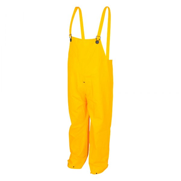 yellow bib overalls