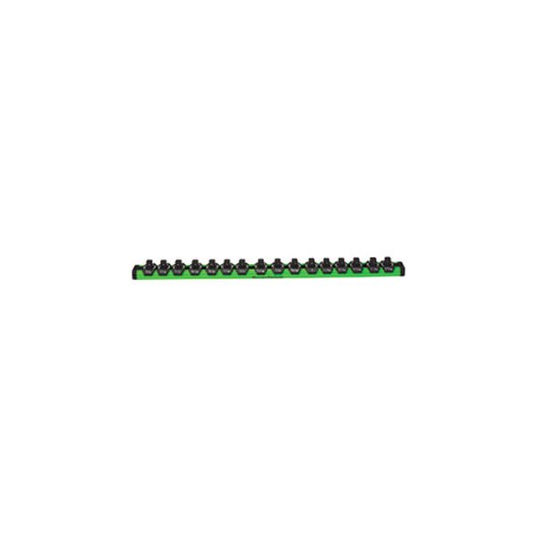 Mechanics Time Savers® - Lock-a-Socket™ 1/2" Drive SAE 16-Slot Green Socket Rail