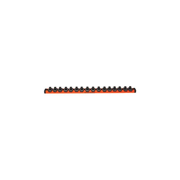 Mechanics Time Savers® - Lock-a-Socket™ 1/2" Drive SAE 16-Slot Orange Socket Rail