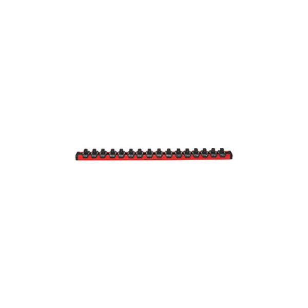 Mechanics Time Savers® - Lock-a-Socket™ 1/2" Drive SAE 16-Slot Red Socket Rail