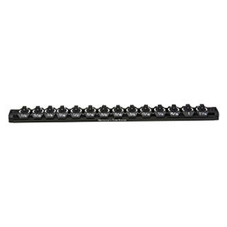 Mechanics Time Savers® LAS38SBK - Lock-a-Socket™ 3/8" Drive SAE 14-Slot Black Socket Rail