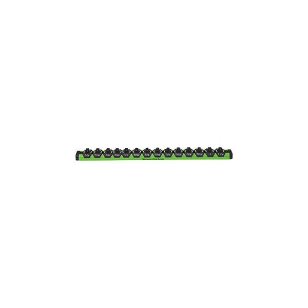 Mechanics Time Savers® - Lock-a-Socket™ 3/8" Drive SAE 14-Slot Green Socket Rail