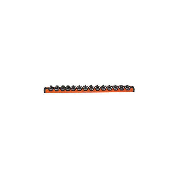 Mechanics Time Savers® - Lock-a-Socket™ 3/8" Drive SAE 14-Slot Orange Socket Rail