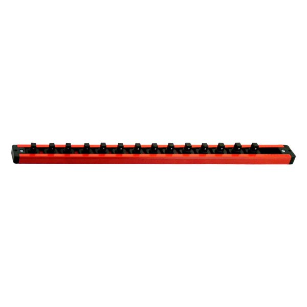 Mechanics Time Savers® - Lock-a-Socket™ 3/8" Drive SAE 14-Slot Red Socket Rail