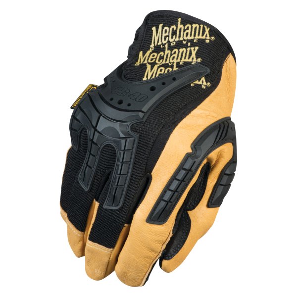 Mechanix Wear® - X-Large Men's CG Heavy Duty Black Leather Impact Resistant Gloves 