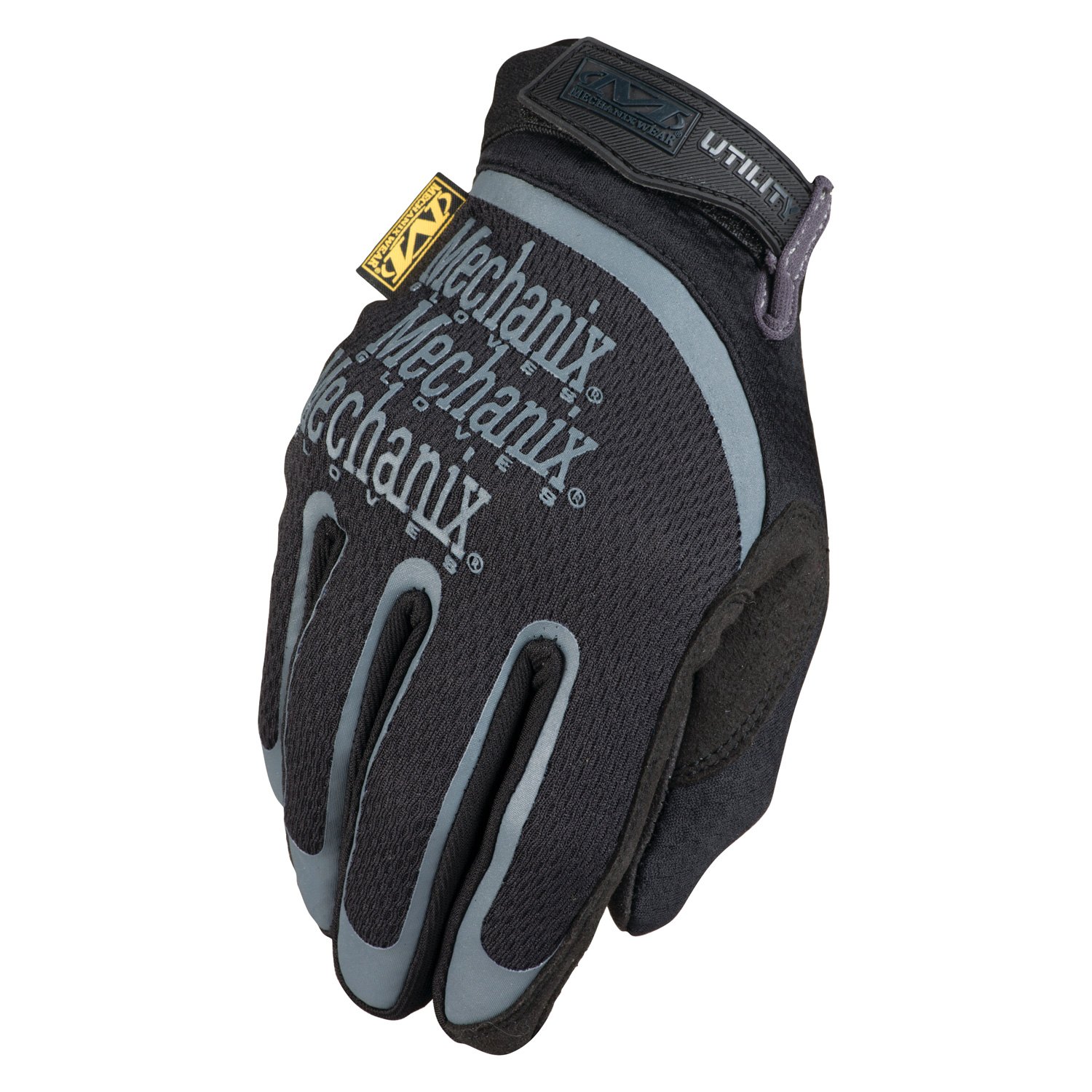 Mechanix Wear Utility Gloves (Medium, Black/Grey)