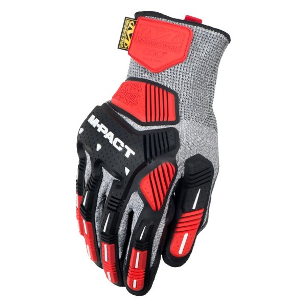 Mechanix Wear® - ORHD™ Hi-Viz™ Medium 13 Gauge Level 5 Gray/Black Cut Resistant Gloves