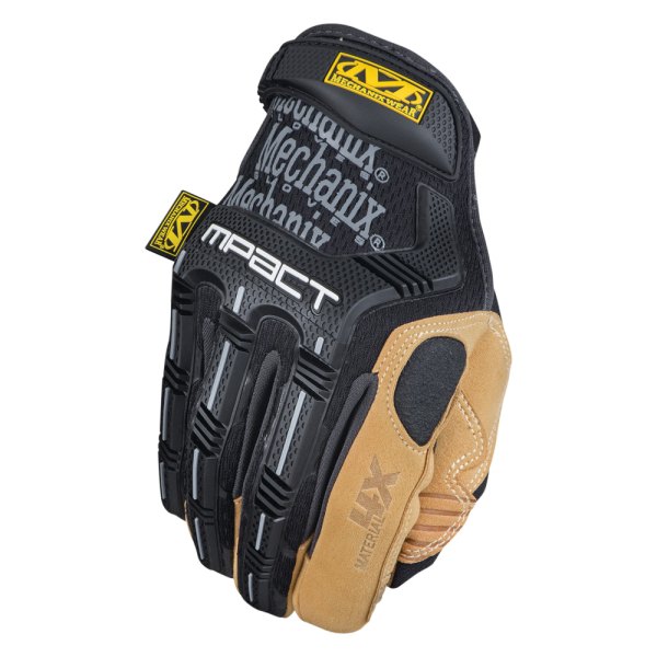Mechanix Wear® - Material4X™ M-Pact™ Small Black/Tan Impact Resistant Gloves