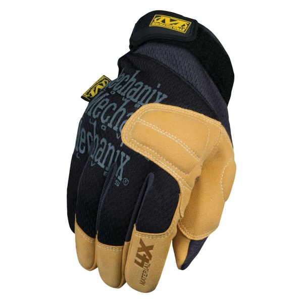 Mechanix Wear® - Material4X™ Small Padded Palm Abrasion Brown/Black Impact Resistant Gloves 