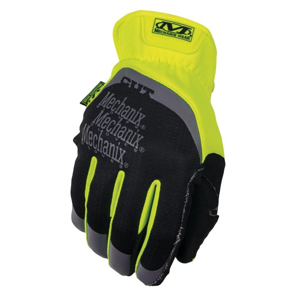 Mechanix Wear® - FastFit™ Small 13 Gauge Black/Yellow Cut Resistant Gloves 