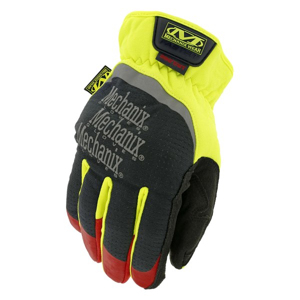 Mechanix Wear® - Hi-Viz FastFit™ Large A4 Level Fluorescent Yellow Cut Resistant Gloves 