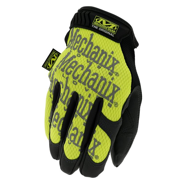 Mechanix Wear® - Safety™ Original™ Medium Yellow Synthetic Leather Mechanics Gloves