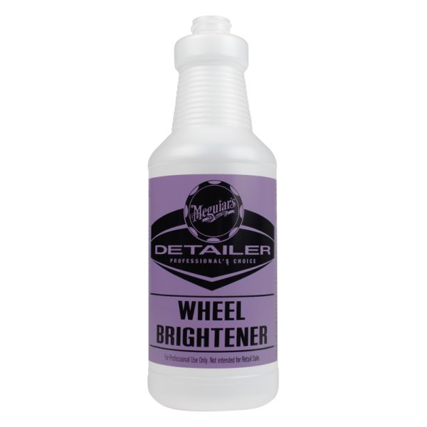 Meguiars® - Detailer™ 32 oz. Wheel Brightener Pre-Labeled Empty Spray Bottle