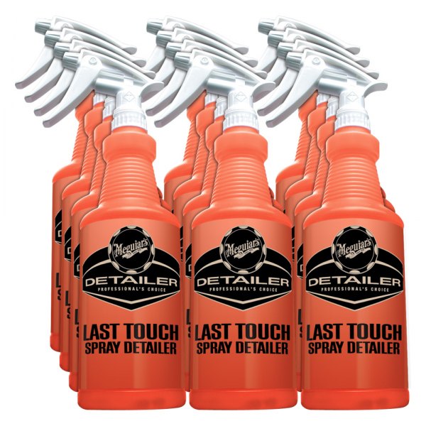 Meguiars® - Detailer™ 12 Pieces 32 oz. Last Touch Pre-Labeled Empty Spray Bottle Pack