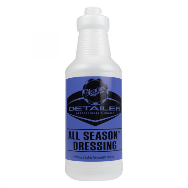 Meguiars® - Detailer™ 32 oz. All Season Dressing Pre-Labeled Empty Spray Bottle