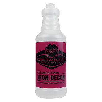 Meguiars® - Detailer™ 12 Pieces 32 oz. Wheel and Paint Iron Decon Pre-Labeled Empty Spray Bottle Pack