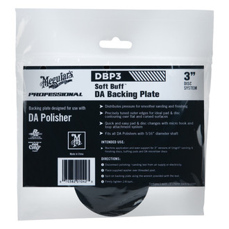 Meguiars® - Soft Buff™ 3" Hook-and-Loop Back-Up Pad