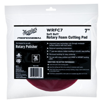 Meguiars® - Soft Buff™ 7" Foam Rotary Hook-and-Loop Cutting Pad