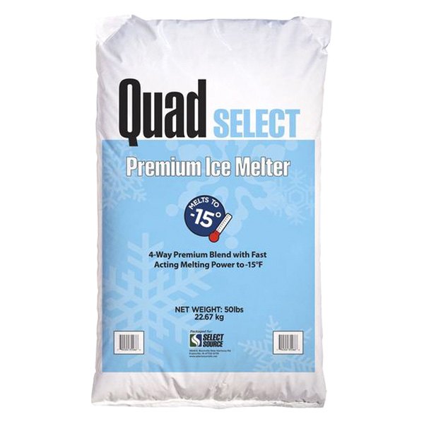 Meyer Shop Supplies® - Quad Select™ Premium™ 50 lb -15 °F Calcium Chloride Ice Melter
