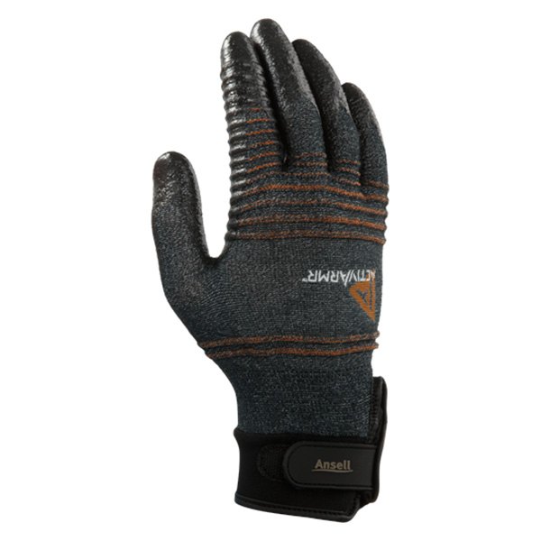 Microflex® - ActivArmr™ Small Medium Duty Multipurpose Black Nitrile General Purpose Gloves