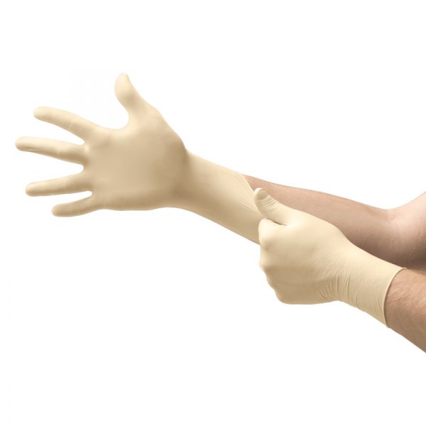 Microflex® - E-Grip™ Medium Powder-Free Natural Latex Disposable Gloves