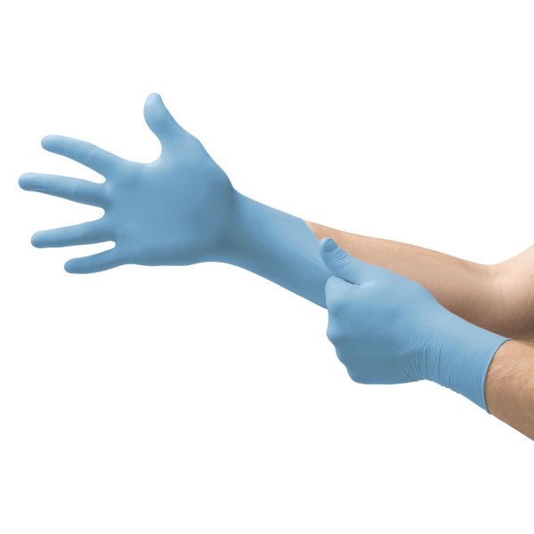 Microflex® - Nitron One™ Medium Powdered Blue Nitrile Disposable Gloves